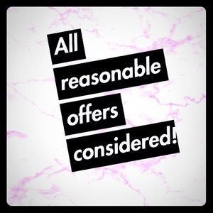 All offers considered!